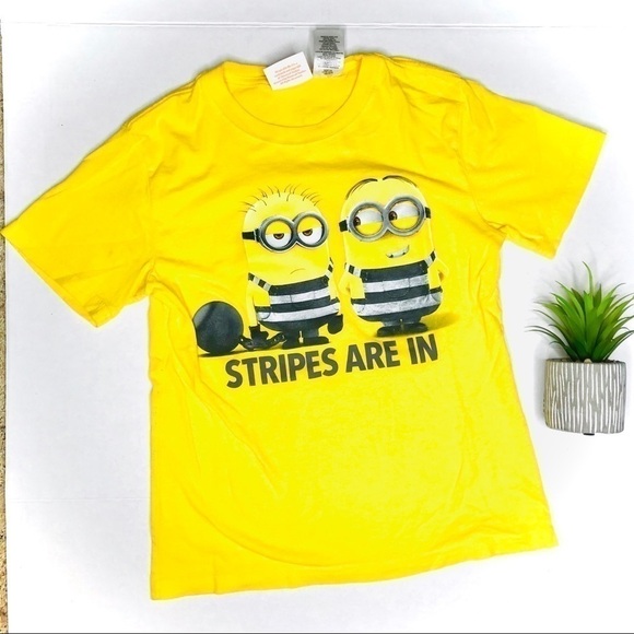 NICKELODEON Despicable Me 3 Yellow Minion T-shirt - Picture 1 of 3